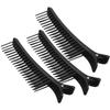 Beaupretty 3 Pieces Teasing Clip Combs Hair Combs Hairstylist Hair Clips Hair Coloring Styling Tools for Highlights Trimming Cutting Flat Iron Guide,