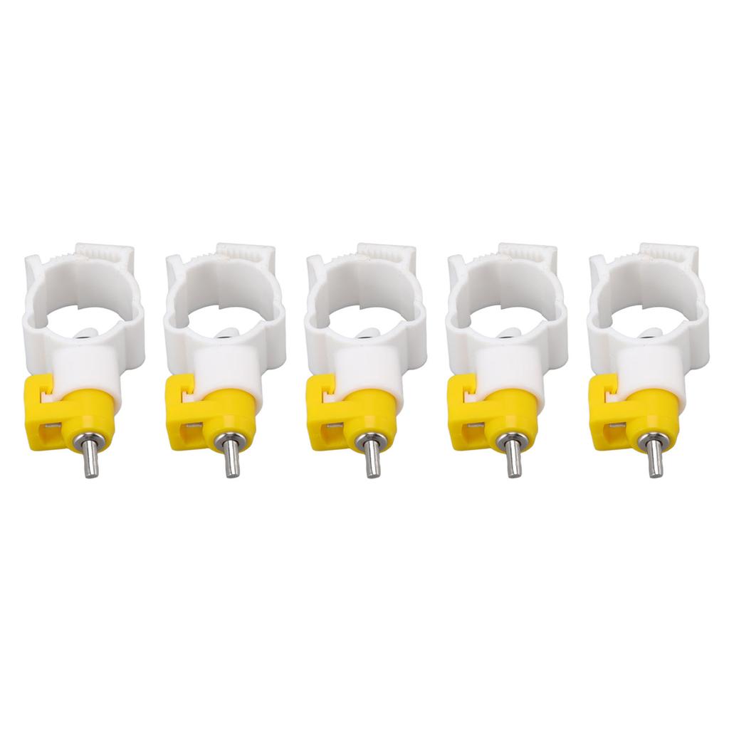 20pcs Chicken Water Nipples Thickened Ball Valve Automatic Drinking Nipples for Poultry