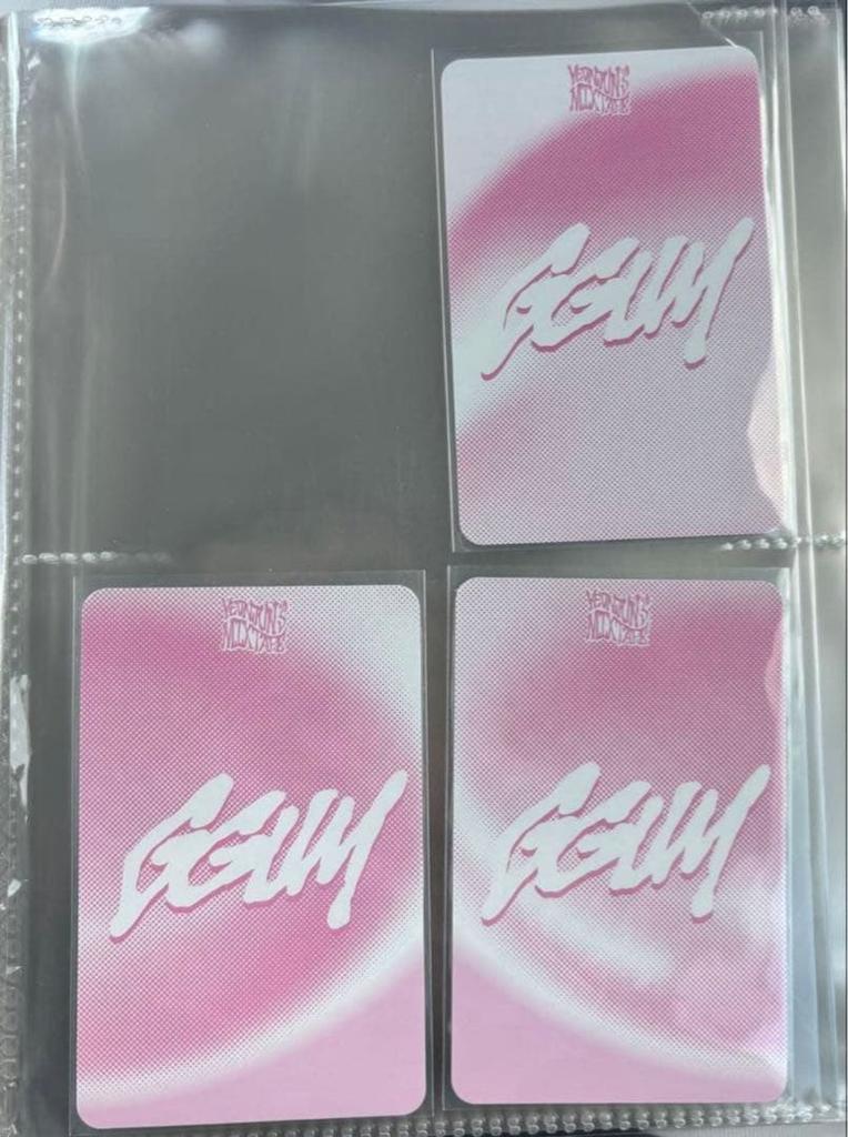 [USED] TXT Yeonjun GGUM CD, 3 trading cards included