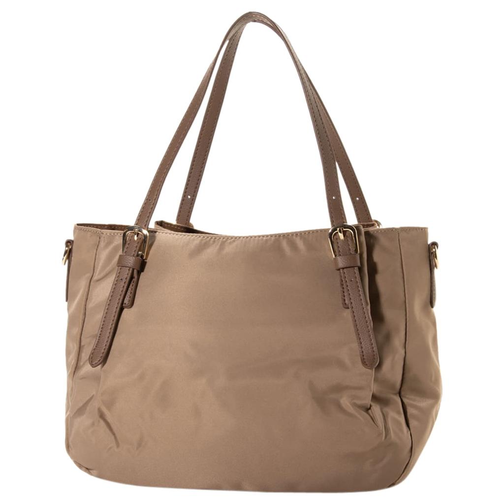 Tote Antibacterial Nylon Tote Size Black [Monica] Bag, 2-Way Bag, S, Women's, MONI1004, (10)