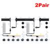 1/2Pair Motorcycle Heated Grips Temp Adjustable 12V 22mm Waterproof Electric Heating Handle Motorbike Hand Warmer Hot Grips New