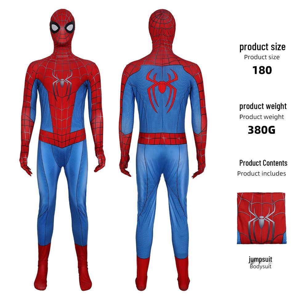 Spider-Man 4 Adult Cosplay Bodysuit - Marvel Halloween Jumpsuit