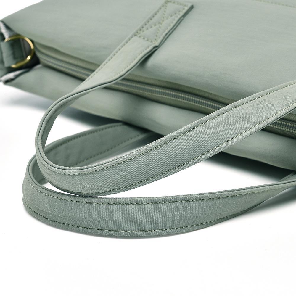 TS JYL laptop bag,Commuter Shoulder Laptop Bag Air Cushion Tote Bag Fit 14 16 Inch Notebook