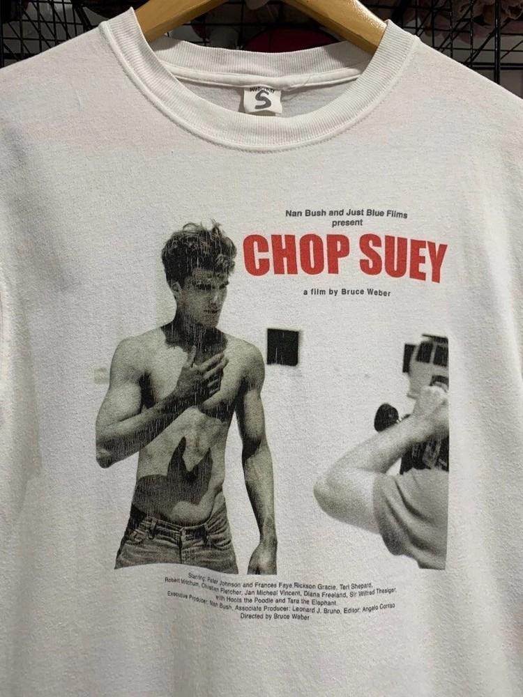 

Vintage Rare Bruce Weber Chop Suey Weberbilt TShirt Cotton Unisex S5XL EL549 Unisex T-Shirt S