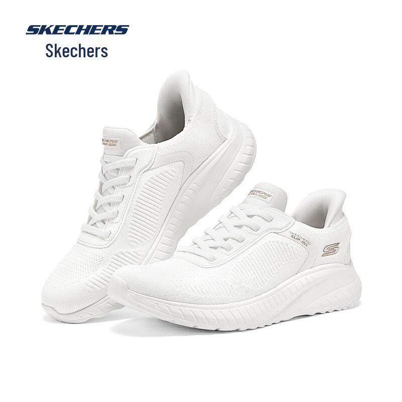 

Skechers Women s Slip-On Casual Sports Shoes 117497 US 8.5