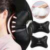 AABIG1 Car Neck Pillows Car Headrest Cushion Support Seat Accessories Stickers For Mercedes Benz GLC63 GLC43 GLC250 GLC300 X253 C253 W2
