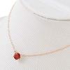[ESTELLE] ESTELLE [WEB Exclusive Item] January Birthstone Garnet K18 Pink Gold Necklace 0351-9583-0019-0000