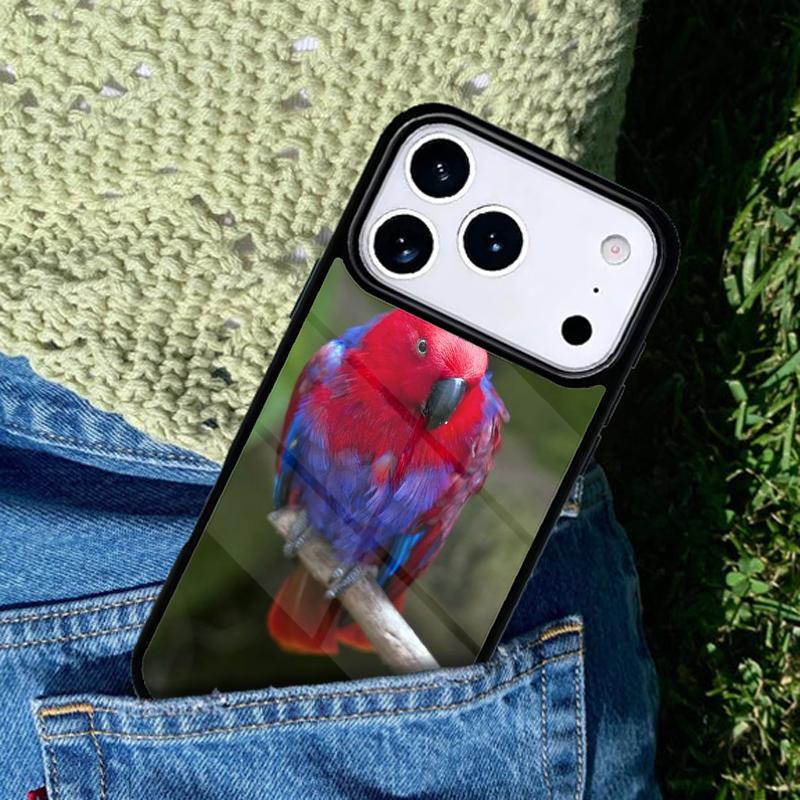 Animal Macaw Parrot Colourful Phone Case Cover for IPhone 11 12 13 14 15 16e 17 Pro Max Coque for IPhone 17 Air