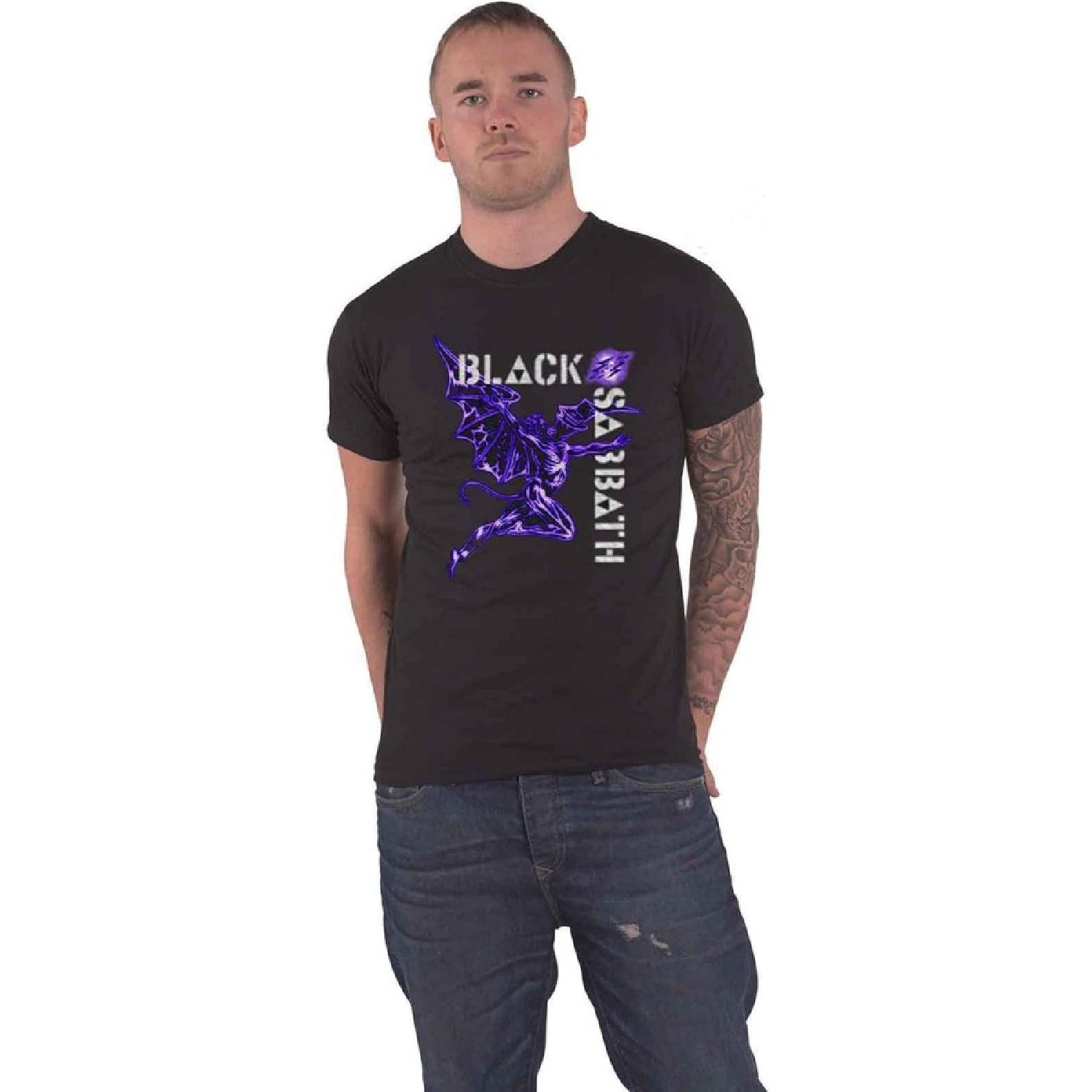 Black Sabbath T Shirt Retro Henry Band Logo New Official Unisex Black Size M XXXXXL разноцветный