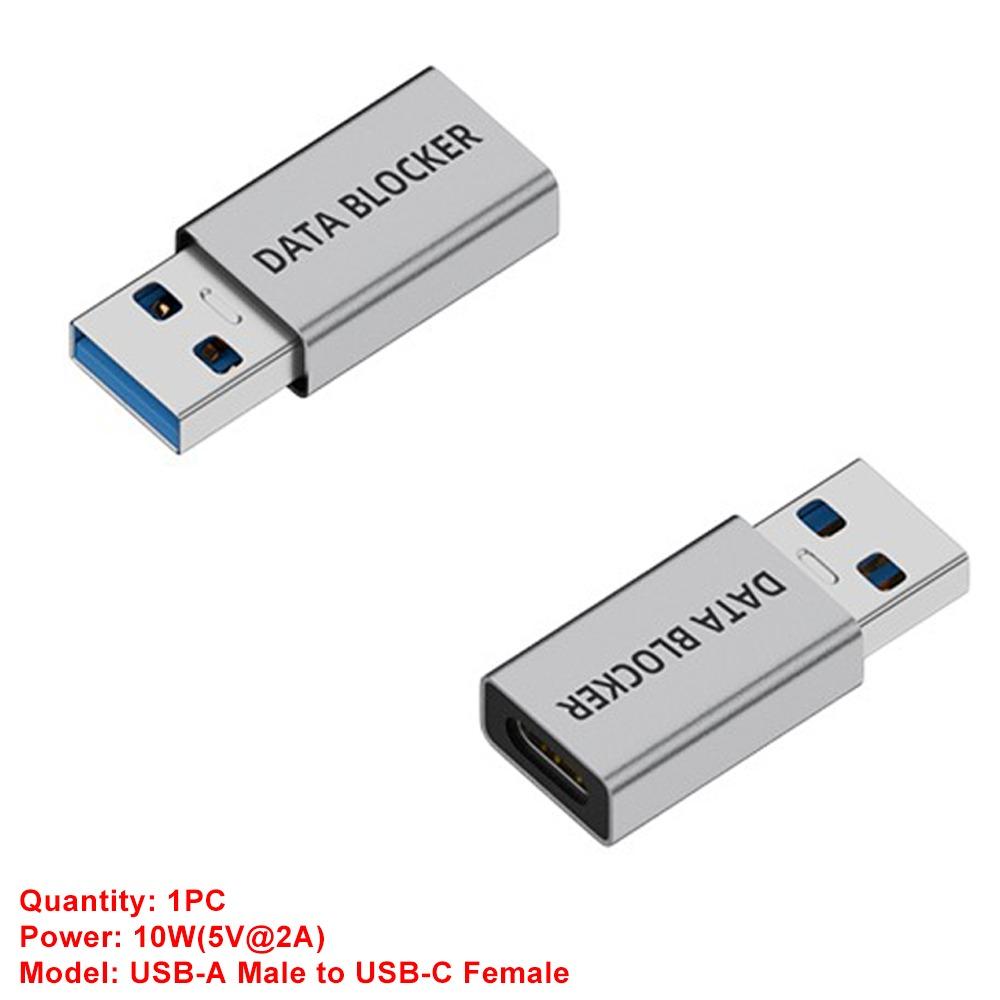 

Тільки для блокування даних USB-зарядки Захист від Juice Jacking Захист приватності USB Type-C Захисник Безпечний Алюмінієвий сплав