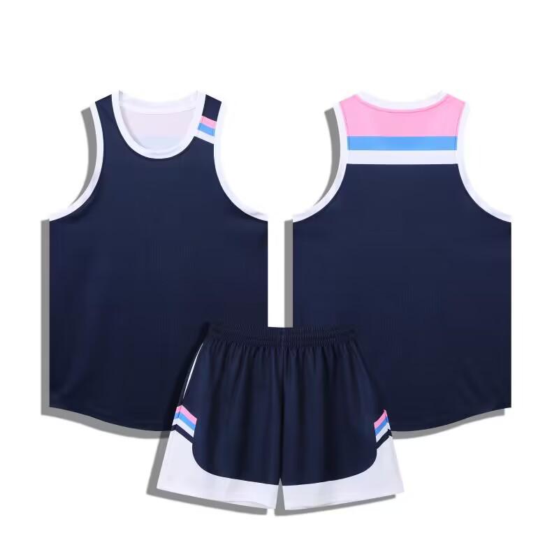 New Style Basketball Team Uniform Set: Customized Training Jerseys for Men and Women