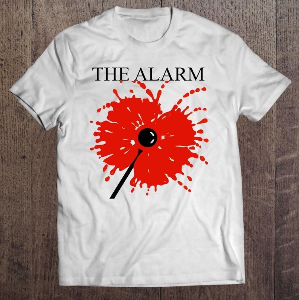 Hot! The Alarm Band Heavy Cotton White Full Size Unisex Shirt BT032 L