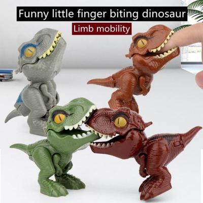 Jurský prstový dinosaurus Tyrannosaurus Hračky Kreativní kousající prst dinosauři Interaktivní hračka