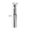 Hexagonal Magnetic Screwdriver Extension Handle Extended Connecting Rods Steel Carbon Screwdrivers Bit Holder Woodworking Tools