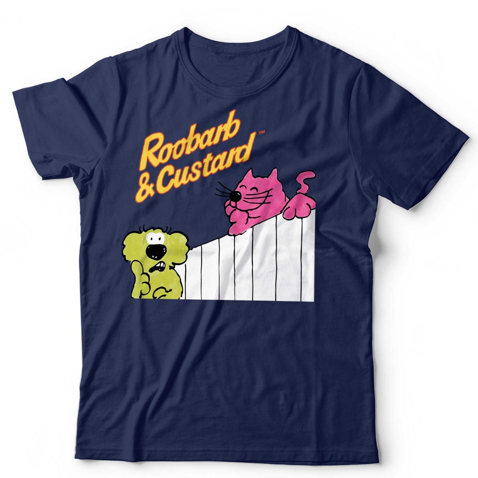 Roobarb And Custard T-Shirt 70s 80s Retro Kids Cartoon Nostalgia British TV S разноцветный