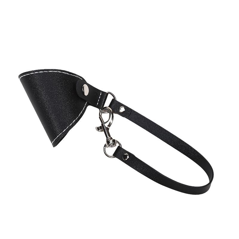 2PCS Portable Vintage Leather Bag Glove Holder Clip with Lanyard Hat Clip for Travel on Bags Outdoor Beach Women Accessories