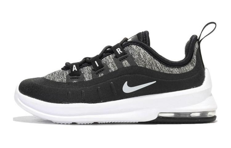 

Nike Air Max Axis Abrasion Resistant Breathable Low top Kids Running Shoes Black White Infant And Toddler AR1666-001 26