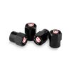 4pc Car Wheel Tire Valve Caps Tyre Stem Covers Airdust Waterproof for Dodge SXT Challenger Charger RAM 1500 Stratus Dart Dakota Charger Avengr Durango