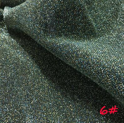 2 Yards Bastelbedarf Hintergrund Bühnenshow Kleidung Hochzeitsdekoration Zubehör Mehrfarbig Modekleid Lurex Glitzerstoff