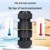 IP68 Outdoor Waterproof Junction Box Connector for 3-6.5mm Wire