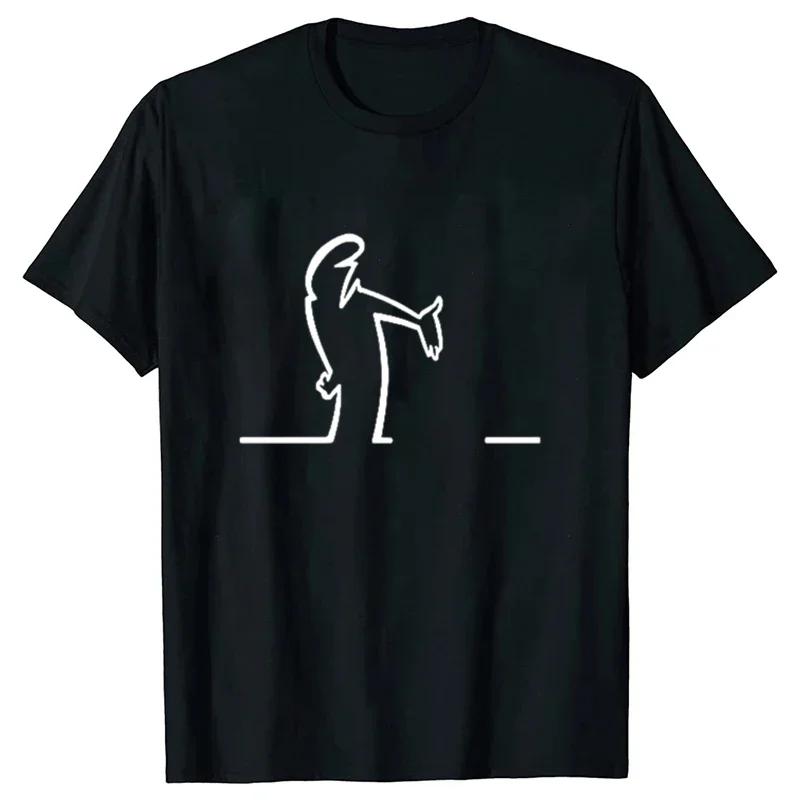 Summer T Shirts For Unisex Unisex Balum La Linea Funny Graphic Tshirt Cotton Comfortable Premium Camisetas