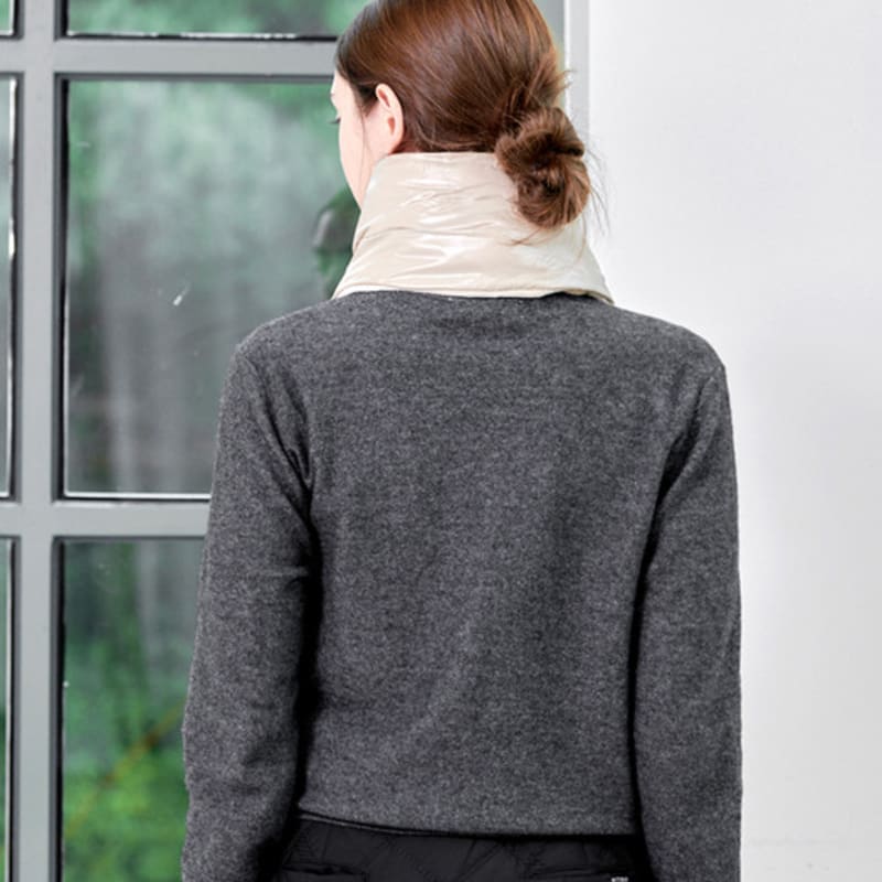 nitina glossy padding muffler BG