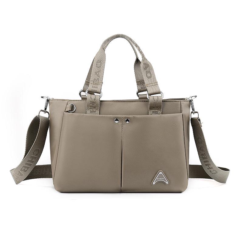 

Универсальная женская нейлоновая сумка - Большая вместимость, Стильная для поездок, Повседневная сумка кроссбоди на плечо хаки