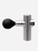 Silver Mini Vibrating Electric Fascia Gun Muscle Relaxation Massage Electric Impact Gun Fitness Exercise Care Tool