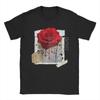 Vintage Streetwear Grafik Dunkelblumen Urban Ästhetik T-Shirts für Unisex Rundhals Reines Baumwoll-T-Shirt Kurzarm-T-Shirts Party