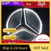 C200 E200 For Mercedes Benz White Blue Red Light Car Front Grilled Star Emblem LED Illuminated Logo for Mercedes Benz W205 C E R