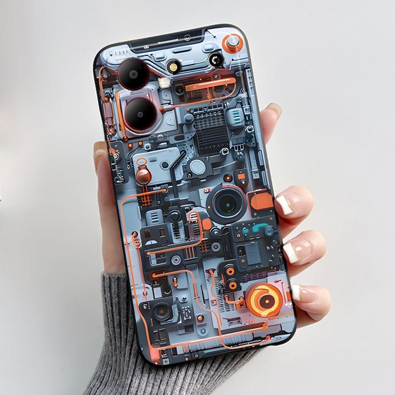 Phone Case For ZTE Blade A54 4G Cases Cute Cool Fashion Soft Silicone Cover For ZTE Blade A54 A34 4G Case BladeA54 A 54 Shells