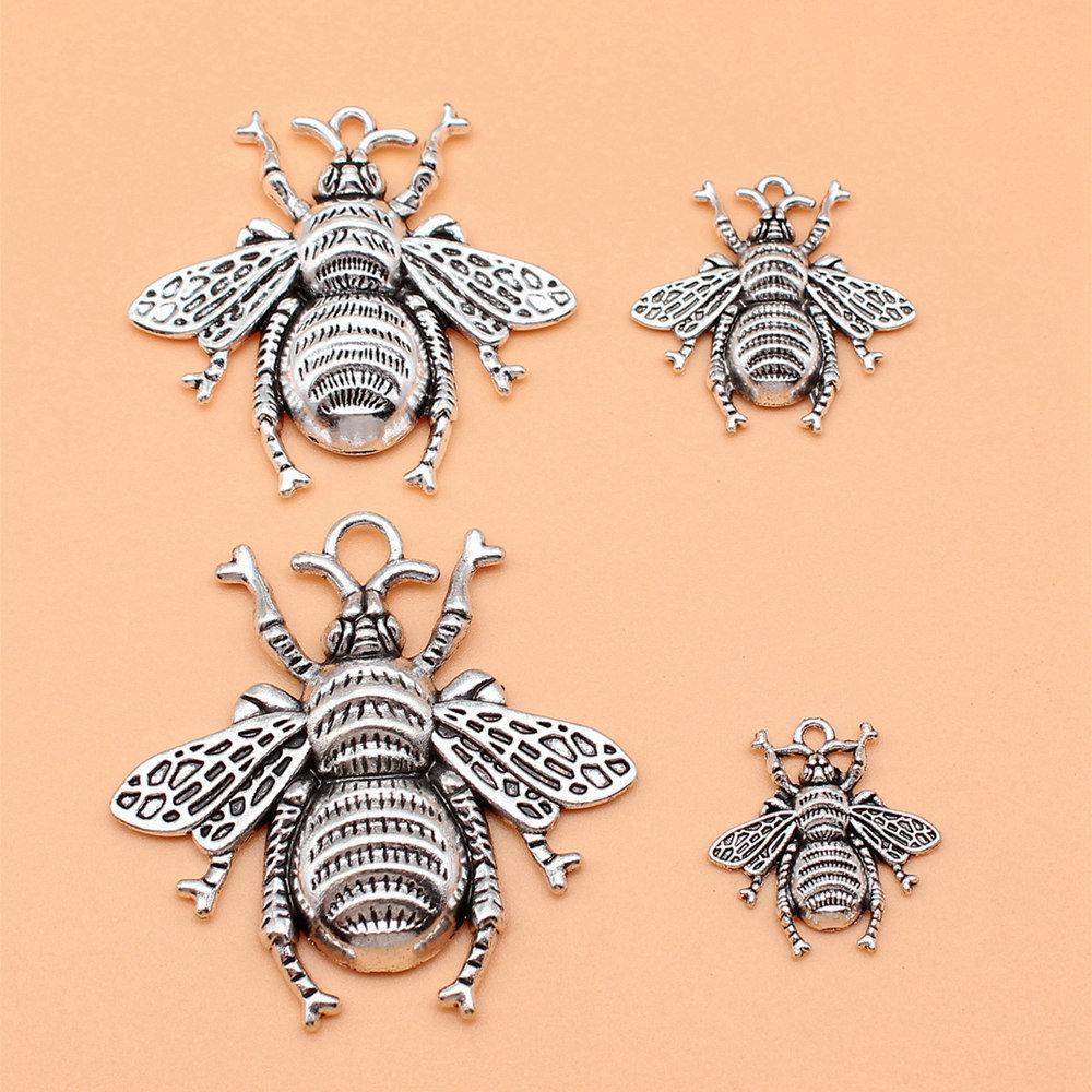 1 Set Mix Libel Bedels Vogel Hangers Voor Sieraden Maken Met Insectenthema
