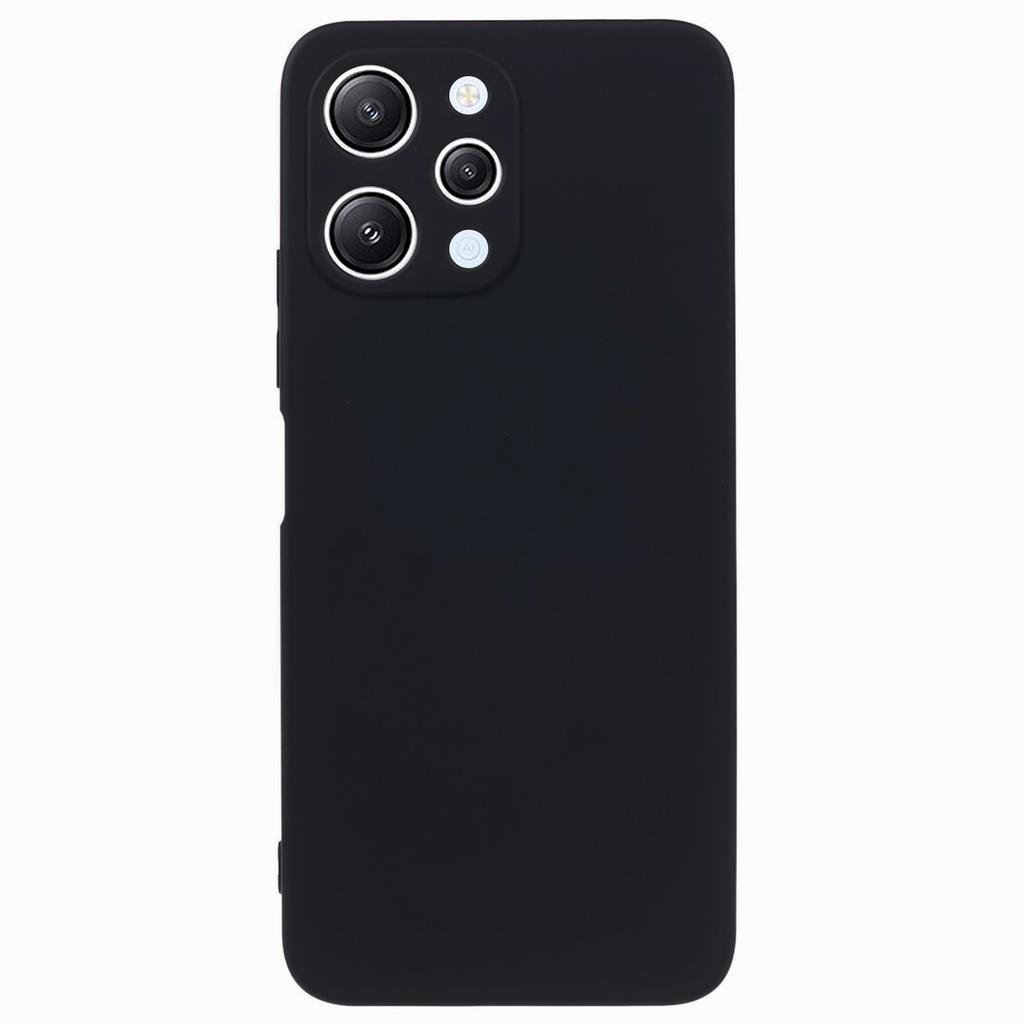 Anti-Scratch Phone Case for Xiaomi Redmi 12 4G,Fiber Lining Rubberized TPU Phone Cover