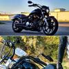 Black 1" Motorcycle Handlebar Hand Grips w/Throttle Compatible with Sportster 883 Street Bike Dirt Bike Cruiser and Chopper (Black Flat Angle)
