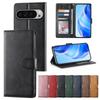 Business Flip Leather Case for Google Pixel 10 9 Pro XL 10A 9A 8 8A 7A 7 10Pro Magnetic Card Solt Wallet Stand Book Pocket Cover