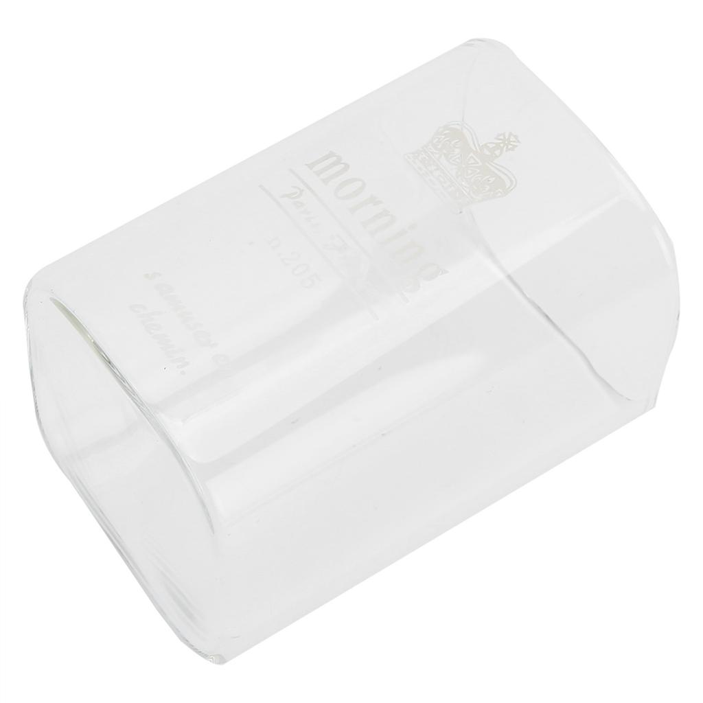 Square Glass Water Cup 240ml HeatResistant Beverage Drinking Mug Kitchen Drinkwares