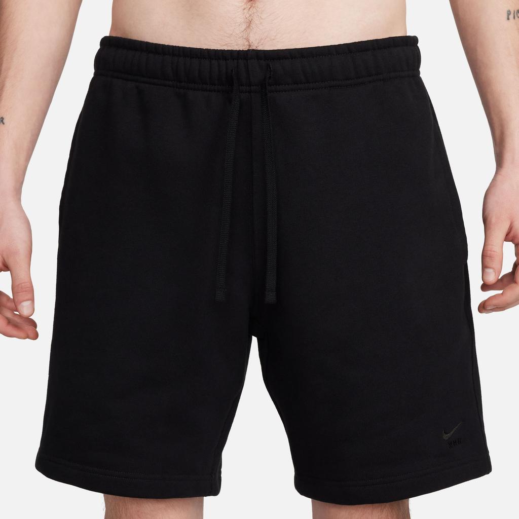 Nike X 1017 Alyx 9Sm Collaboration Yoga Series Ss24 Breathable Lace-Up Mid-Rise Solid Color Sports Shorts Unisex Shorts Black DR5354-013
