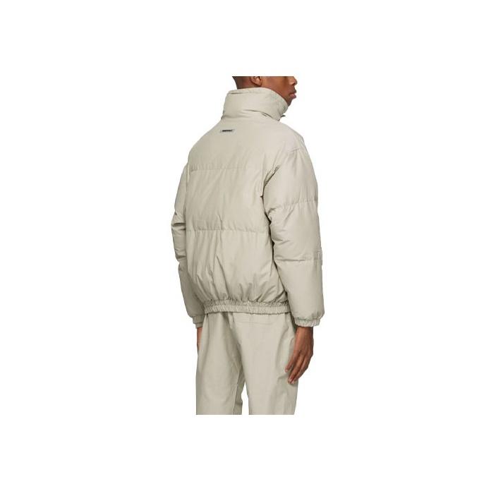 Fear of God Essentials FW21 Puffer Jacket Men Jacket Olive FOG-FW21-081