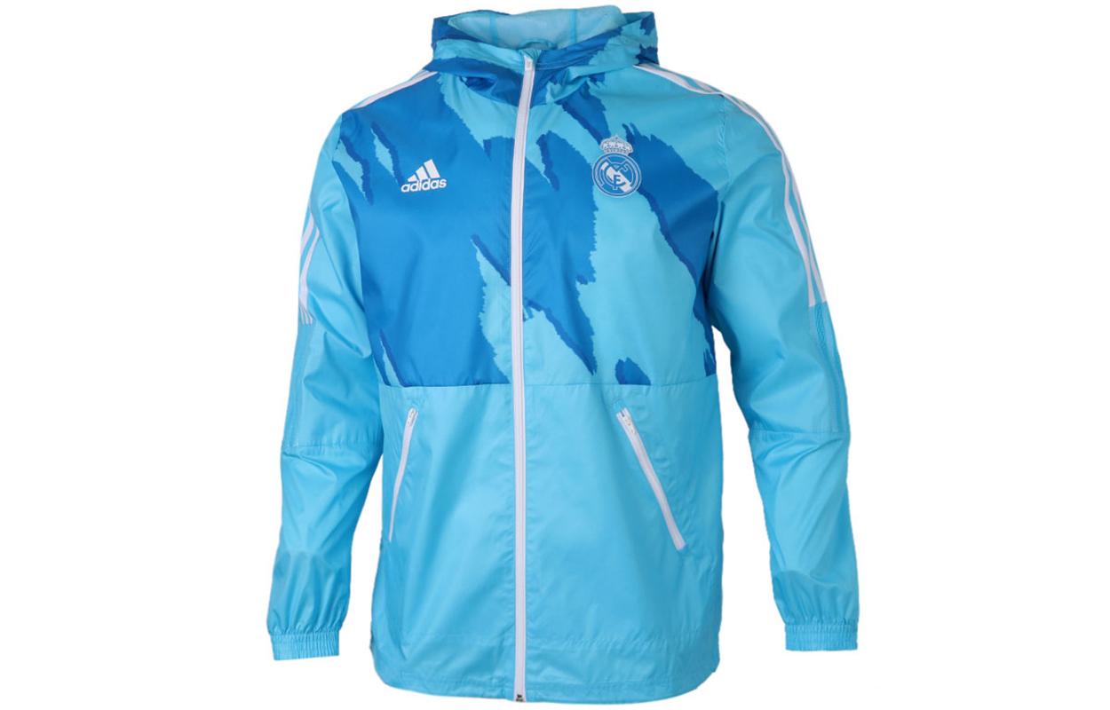 Adidas Real Madrid Jacket Men s Dodger Blue GQ2538 L