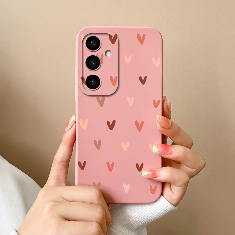 For Samsung S25 Ultra Phone Case For Samsung S25 Plus Funda For Galaxy S25 5G Soft Liquid Silicone Back Covers For Samsung S 25