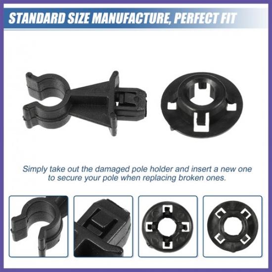 1 Set Vehicle Hood Prop Rod Holder for Nissan Xterra 05-13 No.657732J000