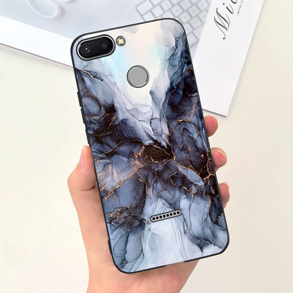 For Cover Xiaomi Redmi 6 6A 6Pro Bumper Shell Fashion Stylish Design Phone Cover For Redmi6 Redmi6a Soft Liquid Silicone Fundas