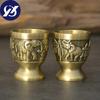 Nordic Shot Glass Small Mouth Liquor Cup Classic Embossed Carving Flowers Personality Wine Mug Bar Drinkware