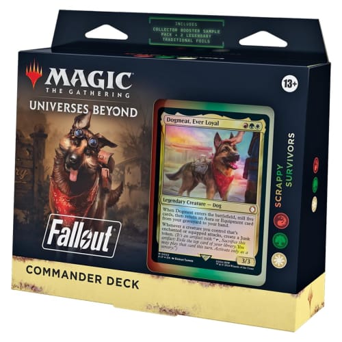 Magic: The Gathering "Fallout" Commander Deck "Hardy Survivors" English Version