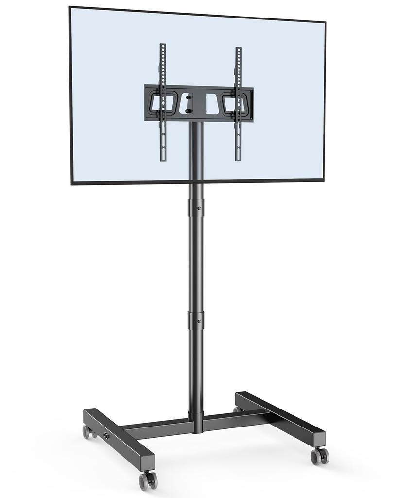 FORGING MOUNT TV Mobile Monitor Fits Inch LCD High Height Load Capacity VESA Maximum 400mm x 400mm Stand, Stand, 23-60 TVs, Type, Casters, Adjustable,