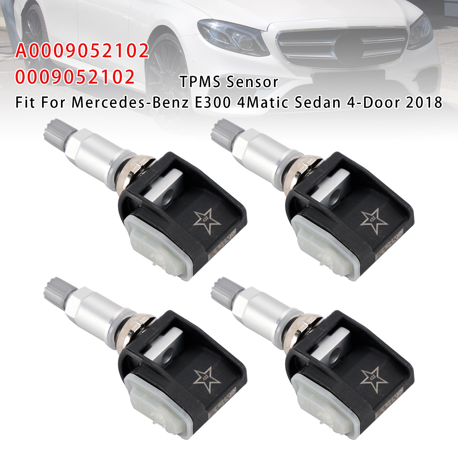 

4X Датчик давления в шинах TPMS для Mercedes-Benz A E Class W213 A0009052102