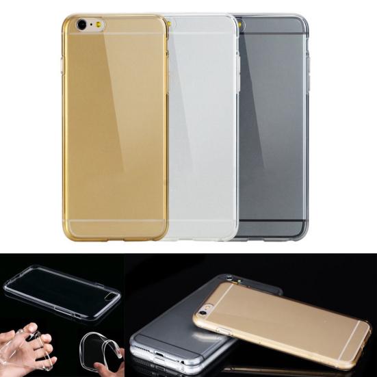 Transparente Klare Weiche Hautabdeckung für Silikonhülle iPhone SE 5 5S 6