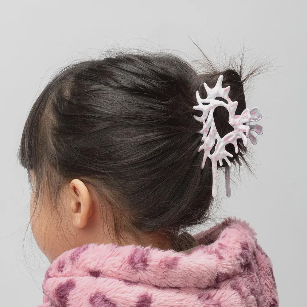 Multicolor Conch Shark Hair Clip - High-End Back Hair Accessory Design