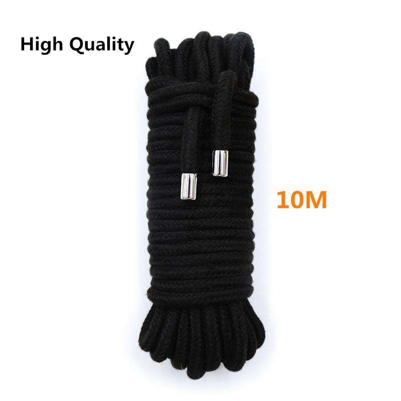 5/10/20M Hemp Shibari Rope BDSM Bondage Rope for Adult Tying Sex Games Slave Body Restraint Rope To Tied Binding SM Sex Toys