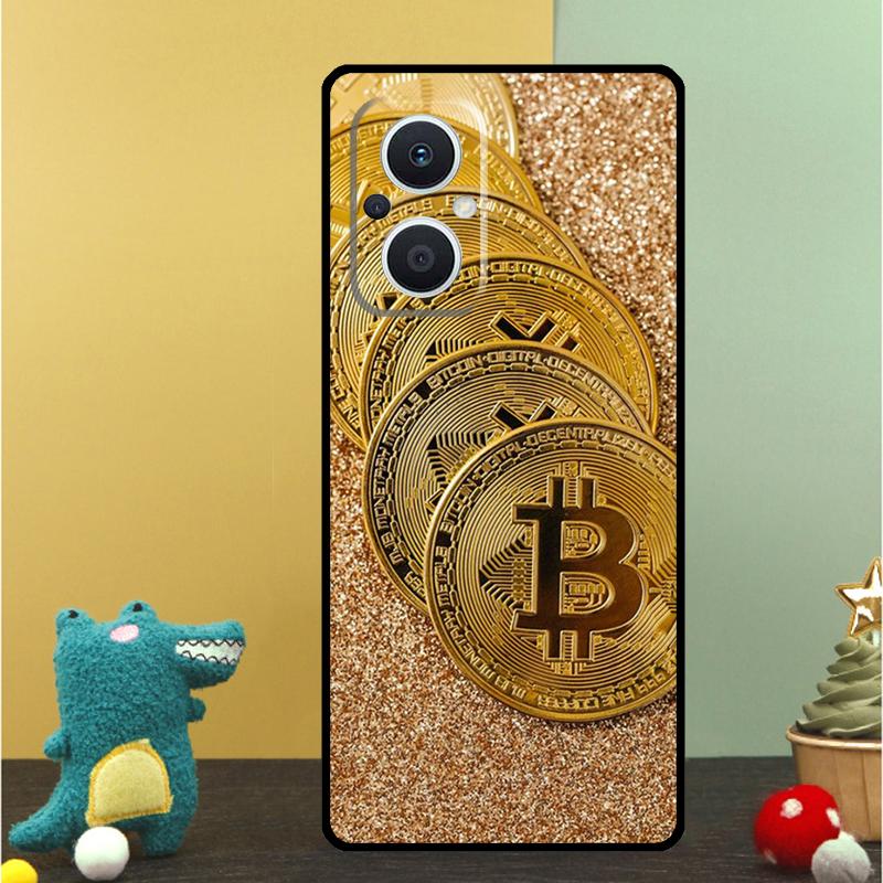 Bitcoin BTC Case For OPPO Reno 7 8 10 Pro 13 13F 12 11 F 8T OPPO Find X8 Pro X6 X3 X5 Lite Cover Shell